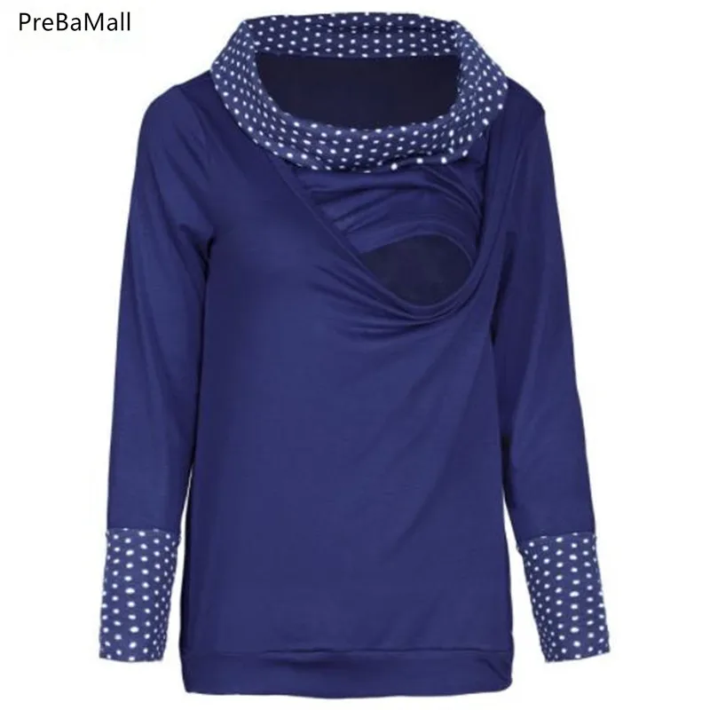 

Maternity Nursing Tops For Pregnancy Women Long Sleeve Breastfeeding Sweatshirt Hooded Maternity T-Shirt Clothing B0006