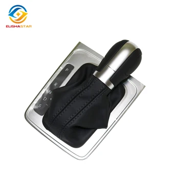 

3AD713203 Genuine Leather AT DSG Gear Shift Knob Lever Cover For V W Passat B7 3AD 713 203 TVJ