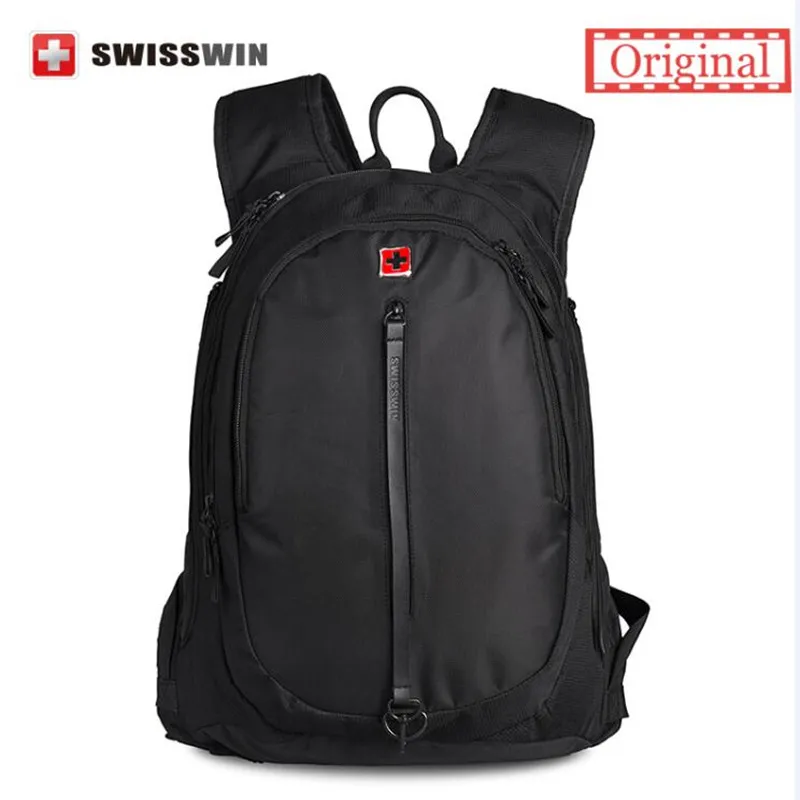 

Swiss Men's Backpack 15.6 inch Computer Notebook School Travel Bags Unisex Large Capacity bagpack waterproof Business mochila