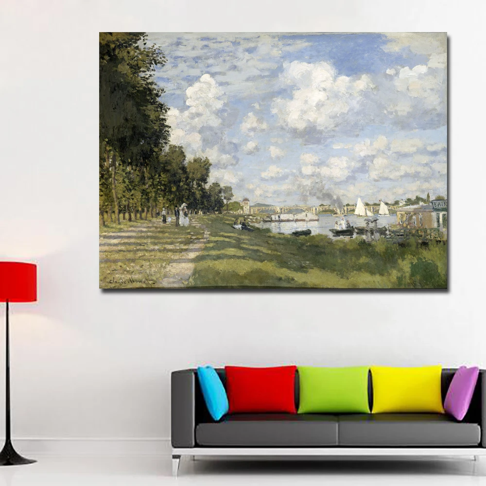 Самодельные картины Impression Sunrise Monet Знаменитые Картины репродукции HD печать