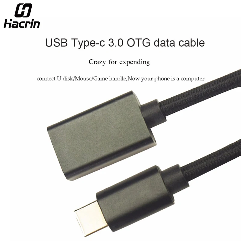 

Bluboo s8 Type-C OTG Date Cable Connector TypeC USB 3.1 3.0 Type C To Female OTG Cable Adapter For Xiaomi Mi 6 Mi5S Plus