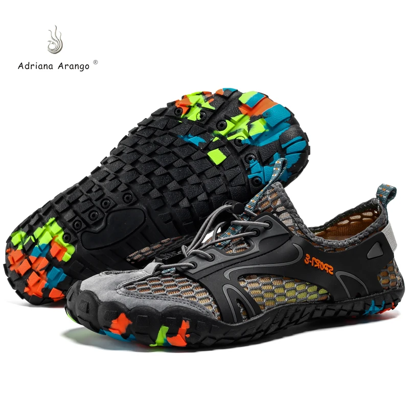 

Adriana 2019 Unisex Water Shoes Men Barefoot Outdoor Beach Sandals Upstream Aqua Shoes Quick Dry River Sea Diving Swimming Shoes