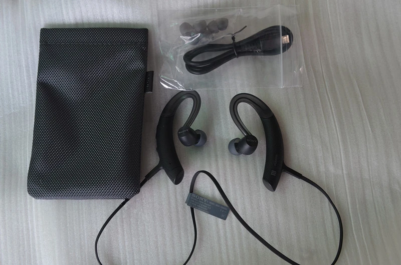Б/у водонепроницаемый наушники-вкладыши SONY MDR-XB80BS Black Premium с дополнительным басом