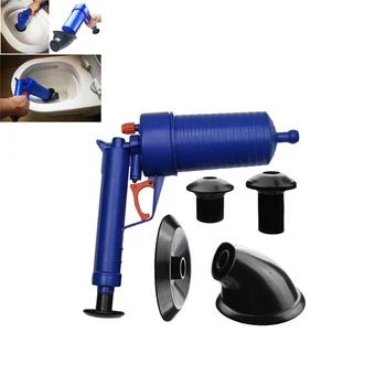Hot Air Power Afvoer Blaster Pistool Hoge Druk Krachtige Handmatige Sink Plunger Opener Cleaner Pomp Voor Bad Toiletten Badkamer Show Hot Air Power Afvoer Blaster Pistool Hoge Druk Krachtige Handmatige Sink Plunger Opener Cleaner Pomp Voor Bad Toiletten Badkamer Show