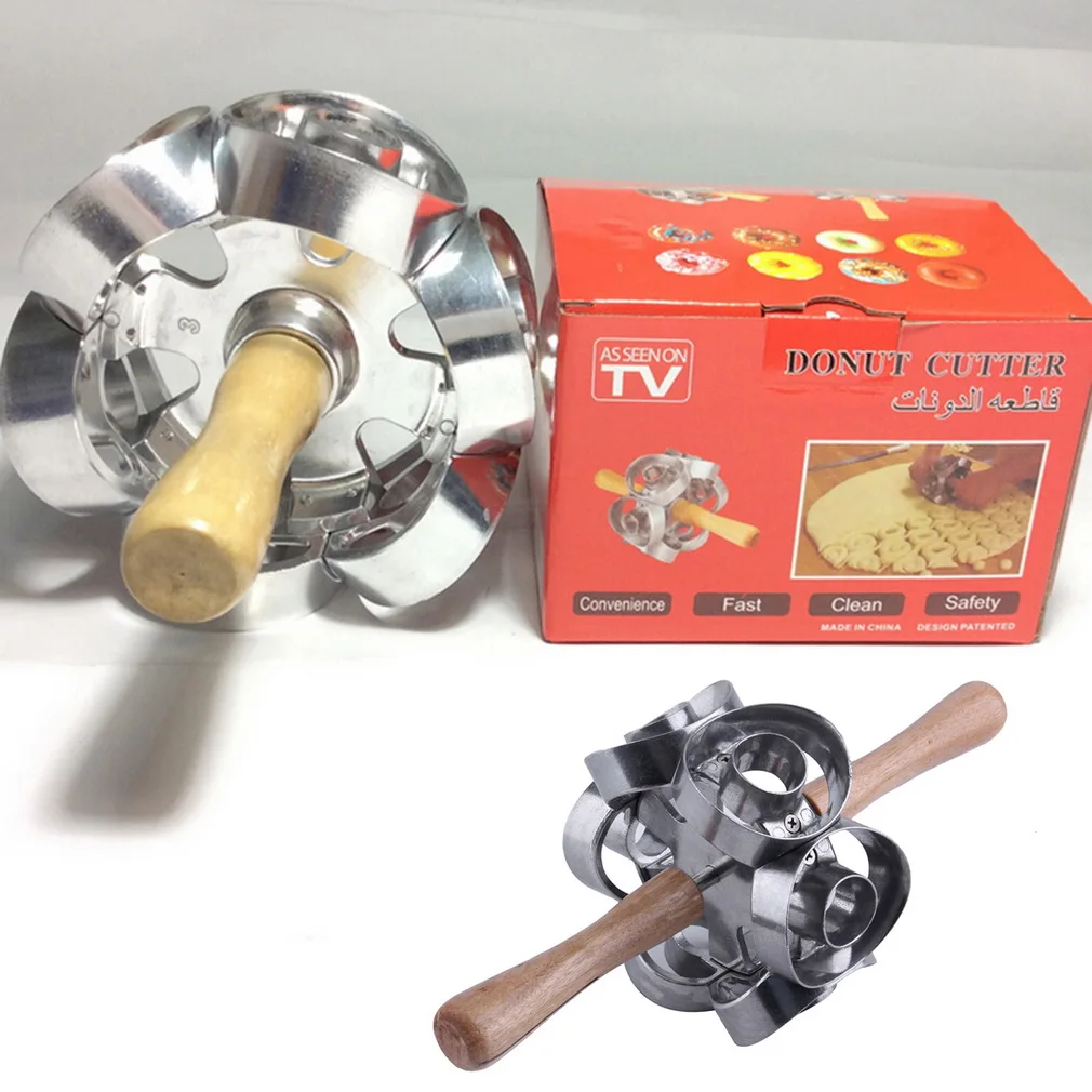 2018 Popular New Fast Revolving Donut Cutter Maker Mould Molding