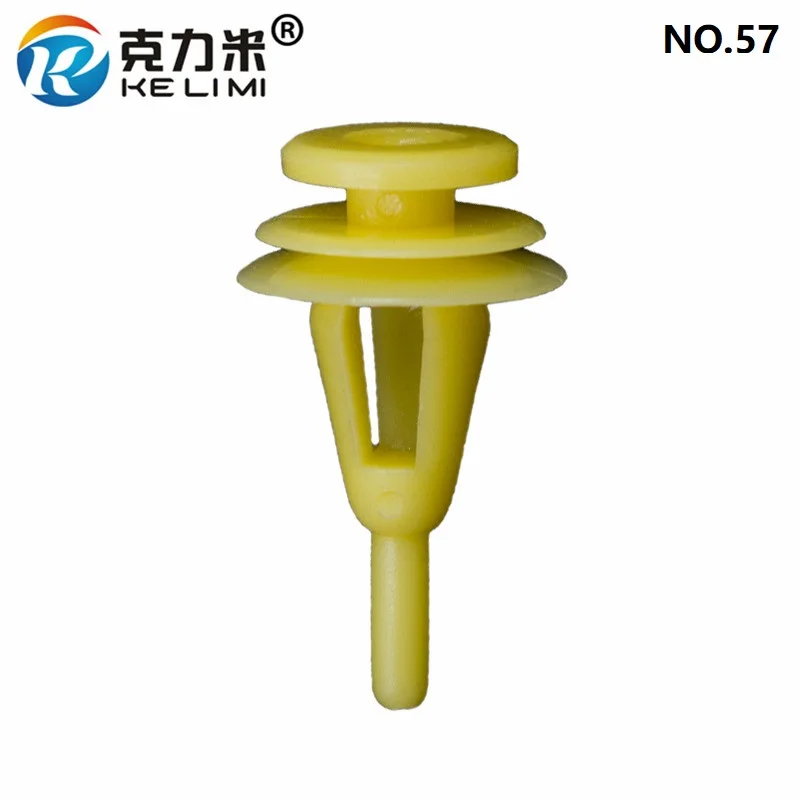 

KE LI MI Nylon Door Panel Snap Fastener Clips For Toyota Universal Auto Car Interior Trim Rivet