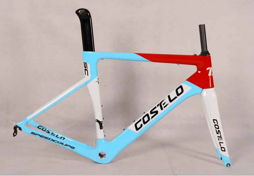 Best 2019 Costelo Speedcoupe carbon road bike frame Costelo bicycle bicicleta frame carbon fiber bicycle frame 48 51 54 56 21