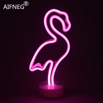 

AIFENG neon lamp power by AA battery Party Night Decoration Light Neon Light for pary Festival Club Wedding Bedroom Decoration