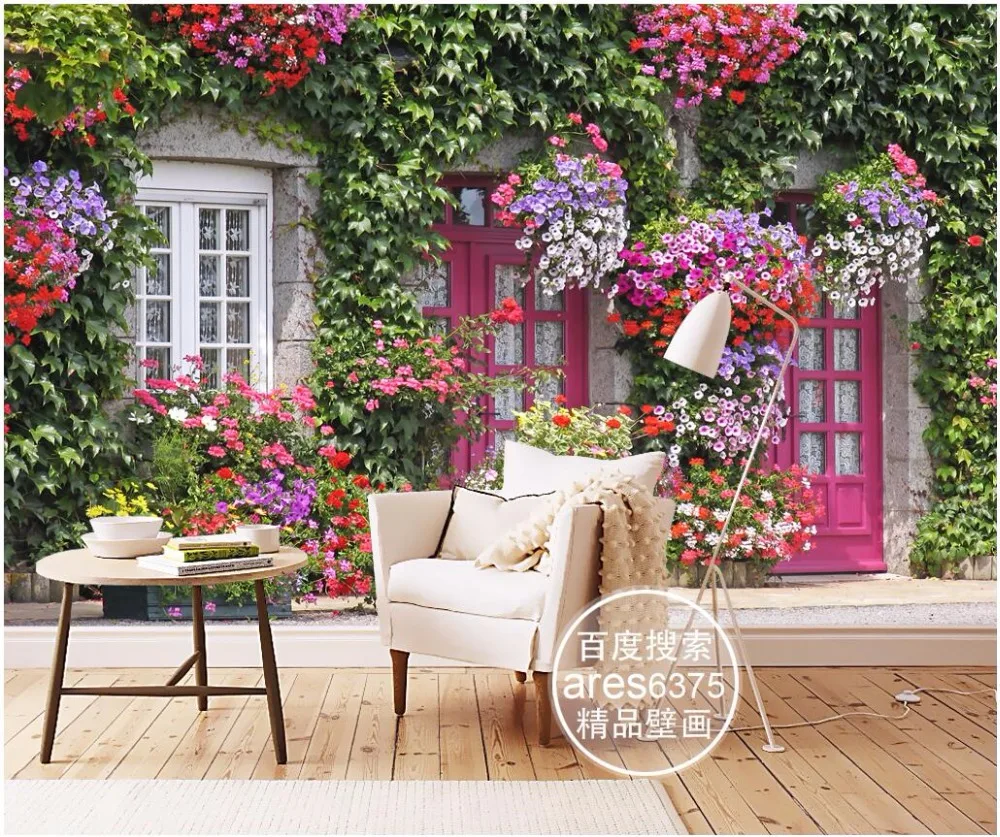 

Custom mural 3d wallpaper European cabin door window tracery wall painting 3d wall murals wallpaper for living room walls 3 d