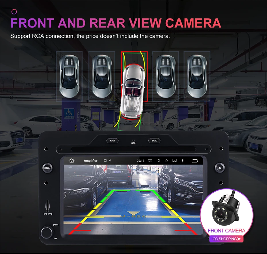 Discount Isudar 1 Din Auto Radio Android 9 For Alfa/Romeo/Spider/Brera/159 Sportwagon RAM 2G Car Multimedia Video DVD Player GPS USB DVR 14