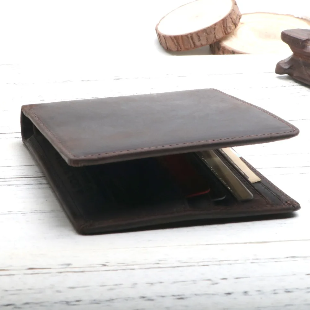 Мужской бумажник-кожаный бумажник, идеальный мужской подарок, мой мужской подарок, подарки для мужчин, подарки для сына, личный текст с гравировкой