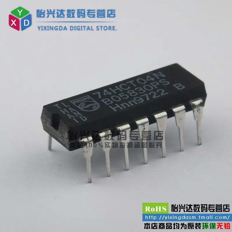 Reland Sun 10 Pezzi SN74HCT04N DIP-14 74HCT04 DIP 74HCT04N - Foto 14