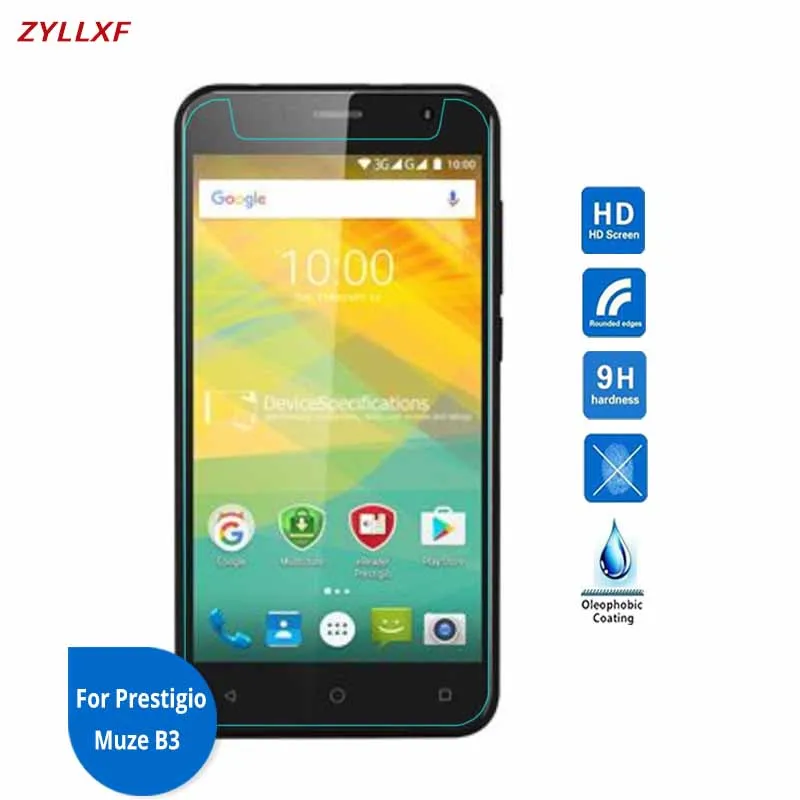 

For Prestigio Muze B3 Tempered Glass Screen Protector Film 5.0 inch 9H 2.5D Safety Film For PSP 3512 PSP3512DUO MuzeB3