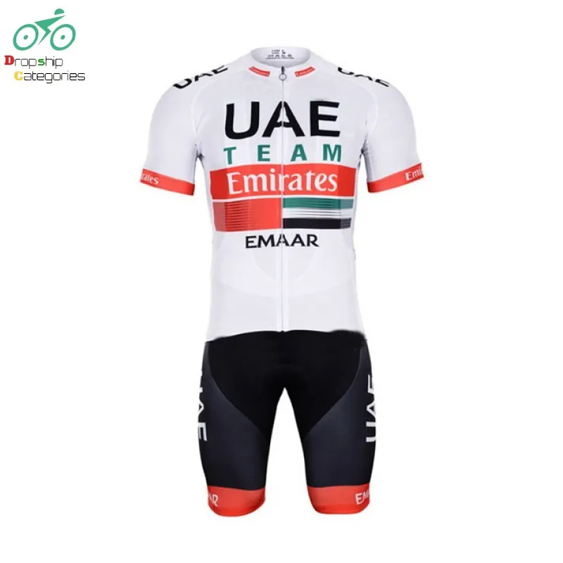 

DsC MEN'S uae CYCLING WEAR CYCLING JERSEY BODY SUIT SKINSUIT WITH POWER BAND 2019 PRO TEAM men cycling set