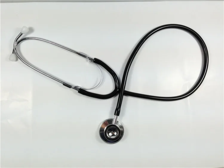 Stethoscope High Quality Professional Soft Tube Medicine Stethoscopes Health Body Care Tool Medical Dual Head Home Use Supplies