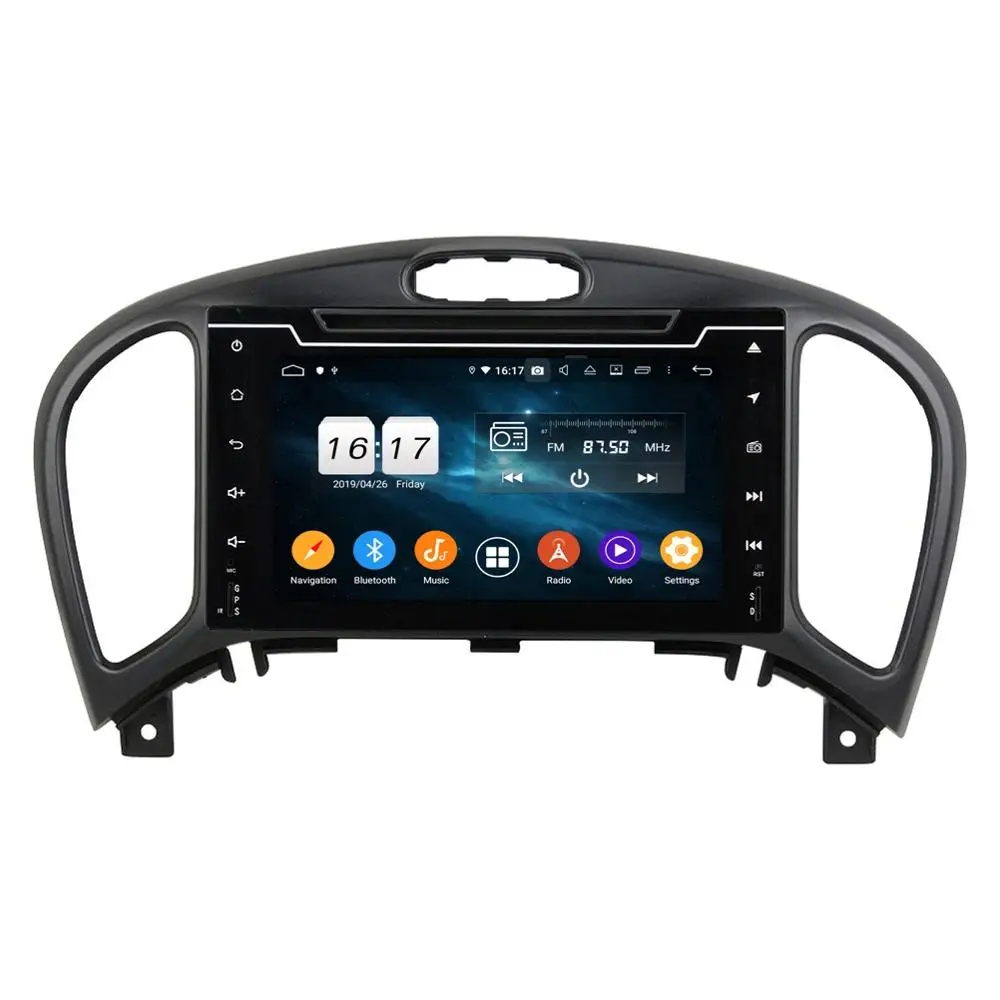 Flash Deal DSP 4GB RAM 2 din 7" Android 9.0 Car DVD Player for Nissan Juke 2004 2005-2016 GPS Radio Bluetooth WIFI Mirror-link USB DVR 1