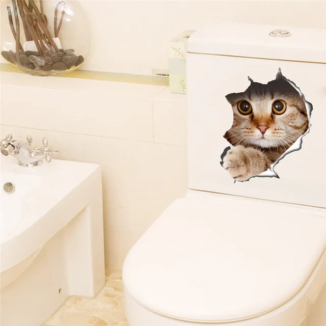 Bildergebnis für sticker cat toilet