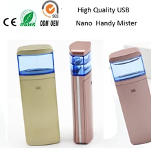 10 шт./лот Высокое качество USB аккумуляторный для лица глаз Красота уход за кожей глубоко увлажняющий удобный нано туман машина