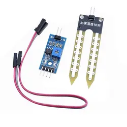 Почва гигрометр влажности модуль обнаружения влаги измерительный датчик для Arduino 1X