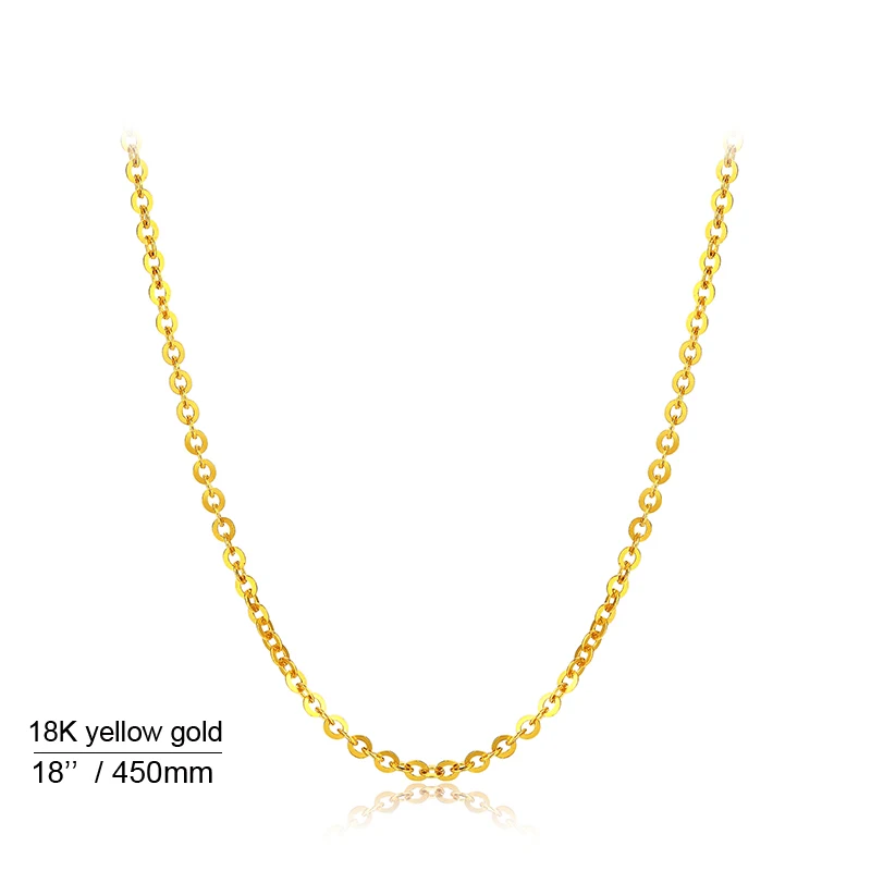 18k chain  jewelry customize link
