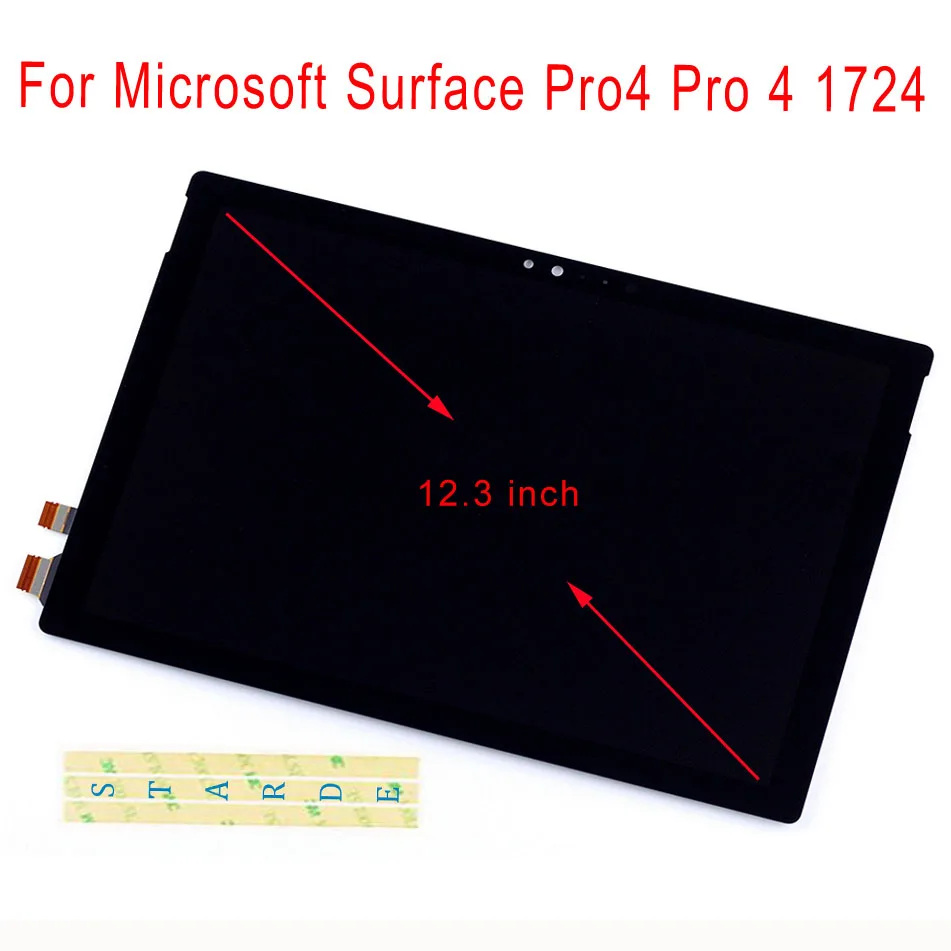 

STARDE Replacement LCD For Microsoft Surface Pro4 Pro 4 1724 LCD Display Touch Screen Digitizer Assembly 12.3