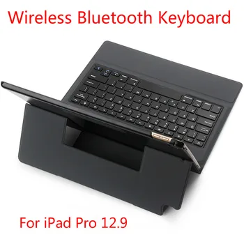 

For iPad Pro 12.9 New Ultra thin Wireless Bluetooth Keyboard Case Cover