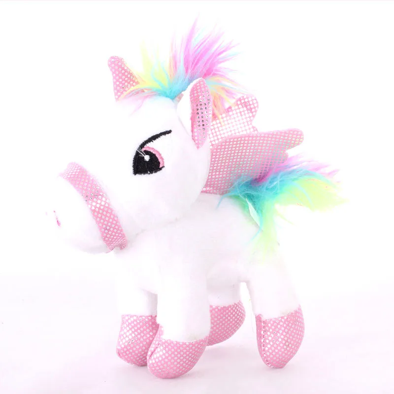 15/20cm Explosion Cute Pink Cartoon Animal Unicorn Plush Toys For Children PP Cotton Soft Cushion Pillow Toy Gift For Kids