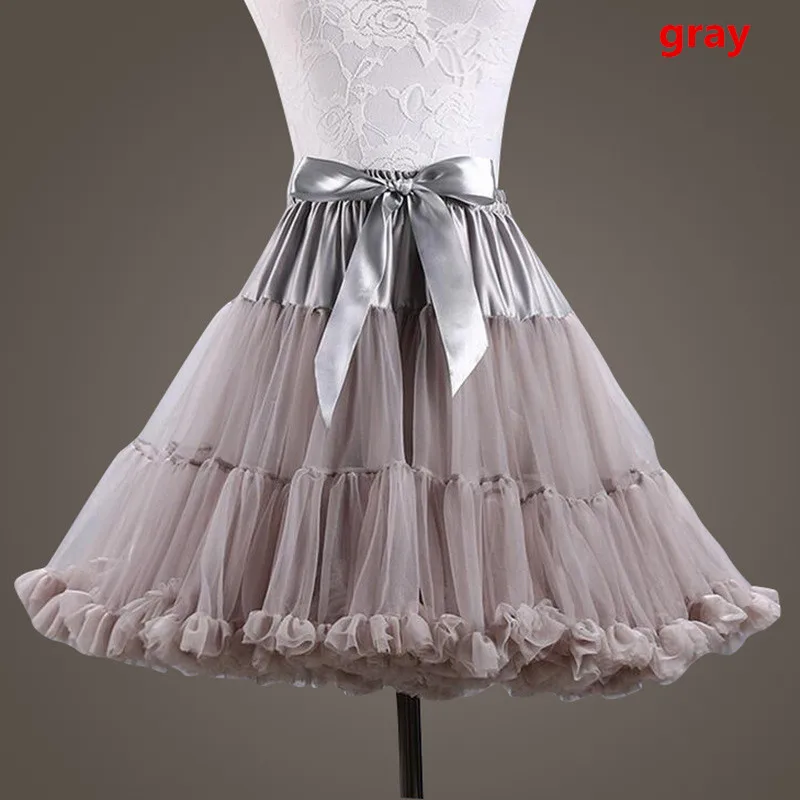 Short Puffy Cosplay Petticoat Crinoline Bridal Petticoat For Opera Evening Party Prom Wedding Ball Dresses Tutu Underskirt