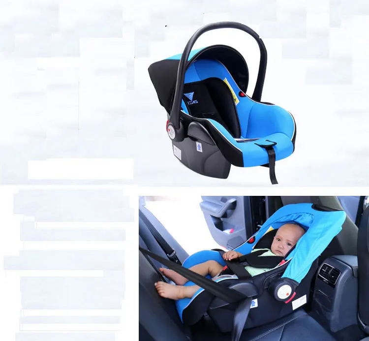 Детское автокресло, комфортная переносная корзина для сна для новорожденных, детская колыбель для путешествий, переносное детское автокресло 0-15 месяцев