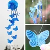 Butterfly Wind Chime Bell Lucky Garden Hanging Decoration Ornament Gift Home Decoration Fashion 2