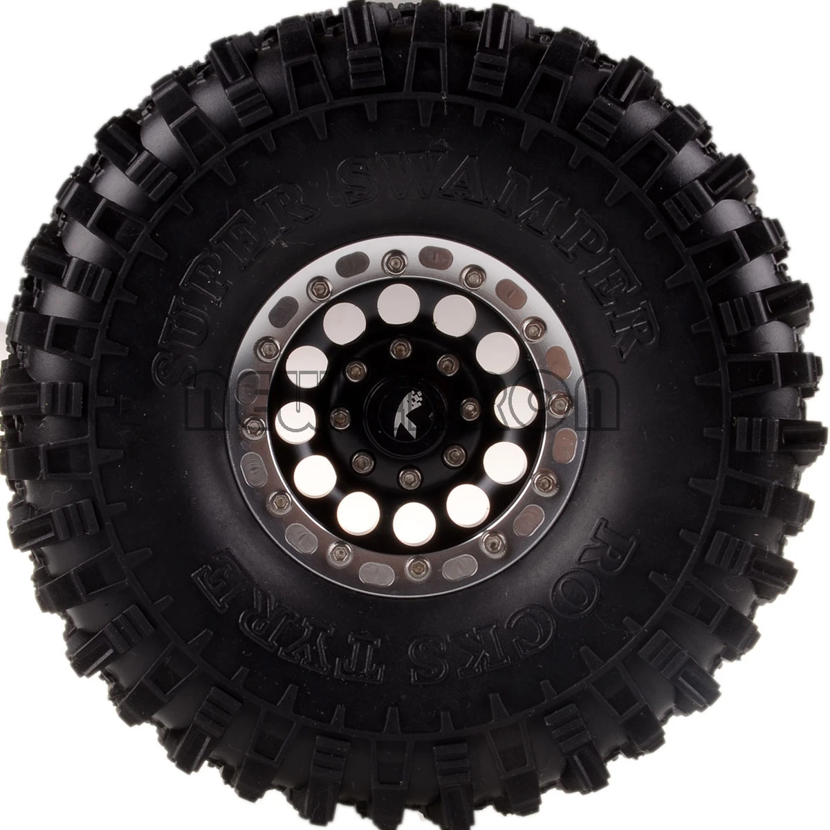 Новые металлические колеса ENRON 4 шт. 1 9 &quot обода 120 мм шины Super Swamper Rocks RC 1/10 Rock Crawler TRX4