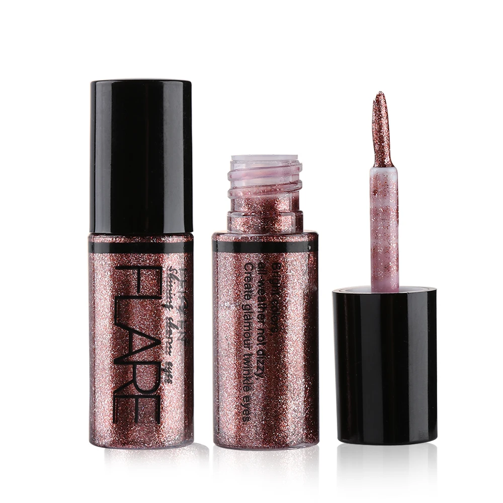 1Pc Ombretto Liquido Lucido Luccicante Impermeabile Penna Gel Eyeliner A Lunga Durata Evidenzia Eyeliner Trucco Penna Metallica Per Eyeliner
