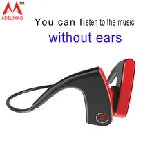 E1 bluetooth гарнитуры костной проводимости Bluetooth Беспроводной гарнитура краниометрическая точка центра отверстия слухового прохода Спорт на открытом воздухе cvc бас 3D стерео Ушные крючки наушники