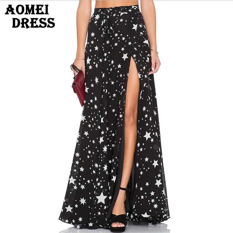 full length skirt and top