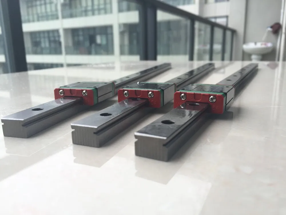 

mini linear guides 2sets MGNR15-600mm/500mm/250mm with 12 blocks MGN15H