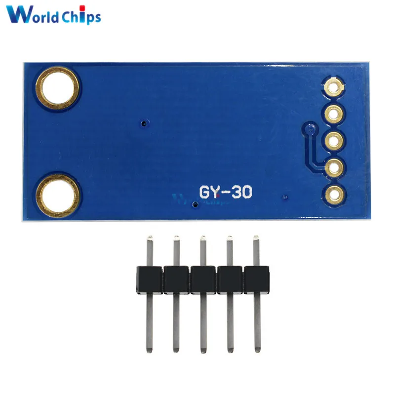 Модуль цифрового датчика интенсивности света BH1750FVI GY30 2 шт. для стандартной IIC
