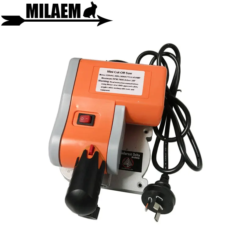 1Set Archery Electric Arrow Cutter Cut off Saw For Carbon Fiberglass