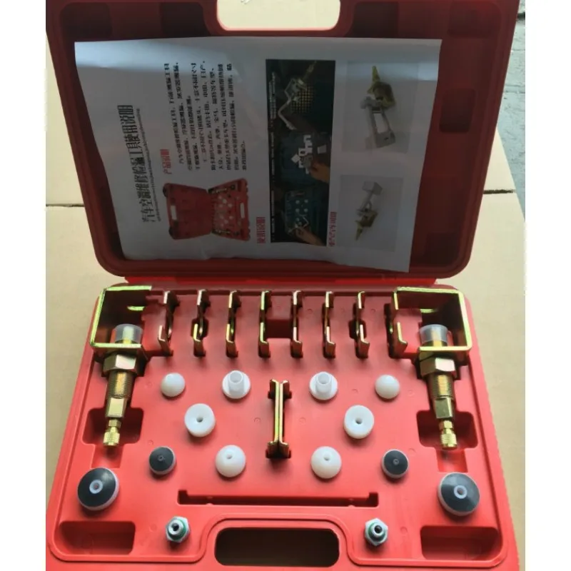 Automobile air conditioning system leak detection tools Air