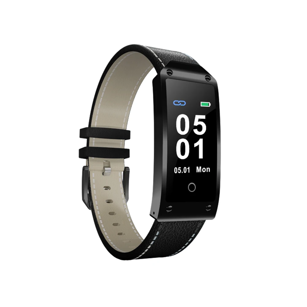 

Luxury Fitness Sport Outdoor Smart Bracelets Heart Rate Blood Monitor OLED Display Screen Stylish Smart Wristband