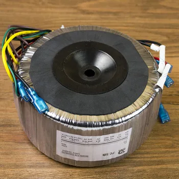 

500W 220v to double 46v two groups of single 12v three sets of pure copper wire high power toroidal transformer