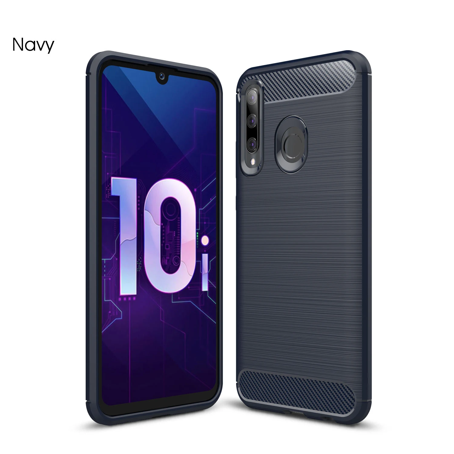 Силиконовый тонкий чехол из ТПУ с защитой от царапин для Honor 10i, гибкий защитный чехол из углеродного волокна для huawei Honor 10 10i Lite