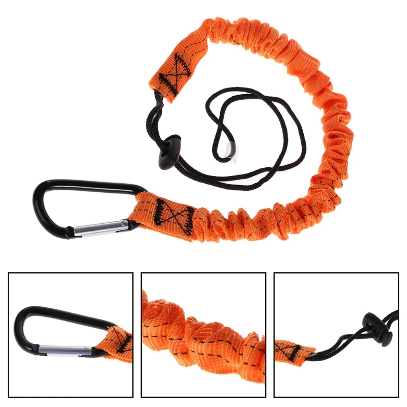 

Carabiner Lanyard Retractable Rope Telescopic Elastic Buckle Climbing Equipment