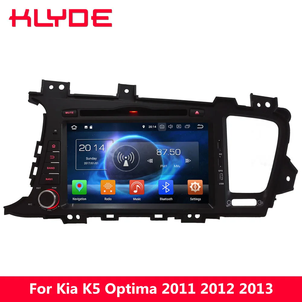 

KLYDE 8" Octa Core PX5 4G WIFI Android 8.0 7.1 4GB RAM 32GB ROM Car DVD Multimedia Player Radio For Kia K5 Optima 2011 2012 2013