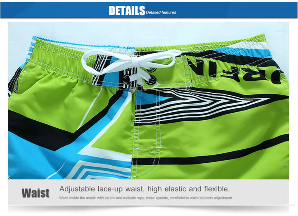 Shorts de praia e surfe