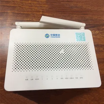 

HOT sell HUAWEI HS8546V5 FTTH GPON ONU ONT 4GE 4Port+1TEL+2USB With 2.4G&5G Dual-Band WiFi, English Interface With Mobile Logo