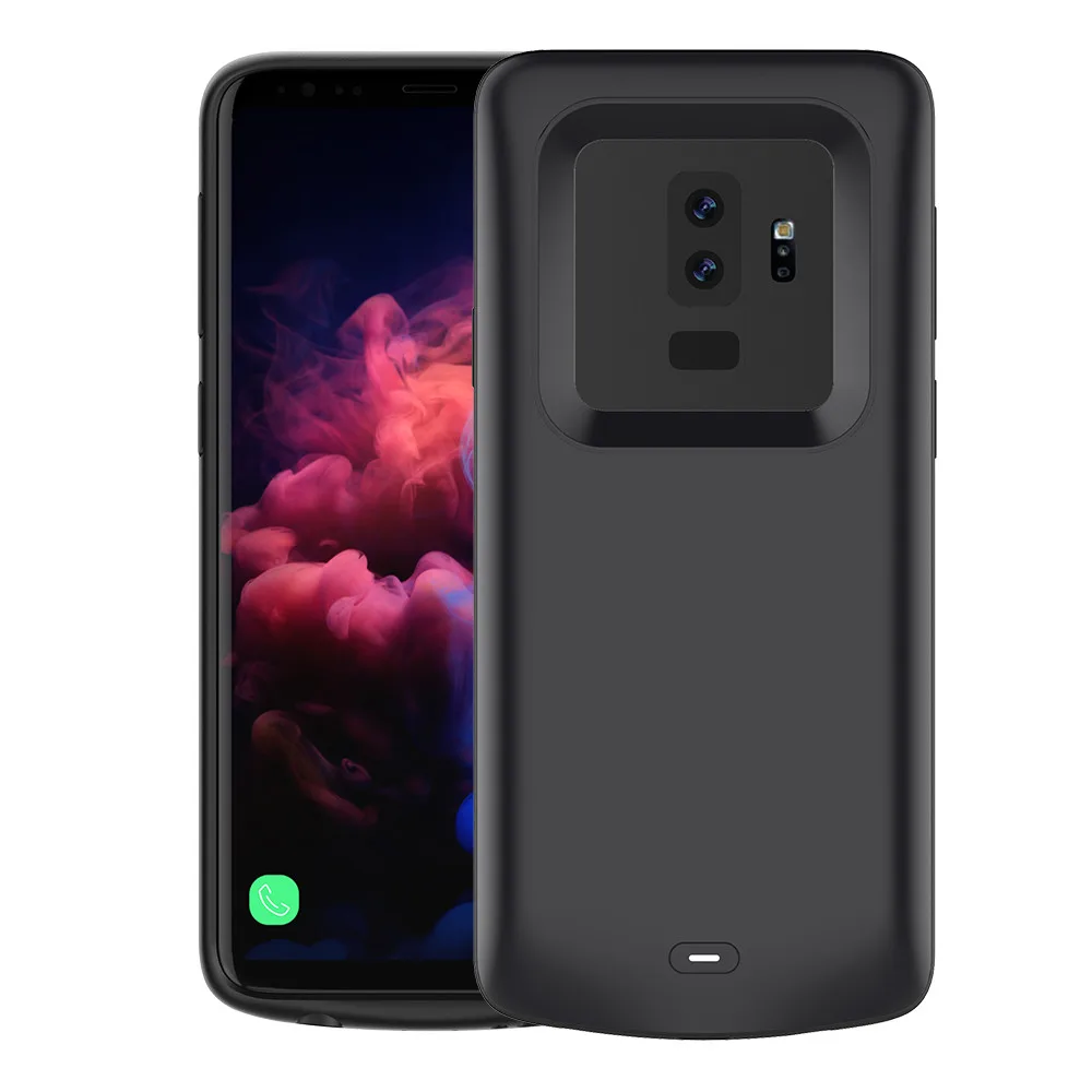Чехол для аккумулятора чехол зарядки телефона Samsung Galaxy S9 Plus перезаряжаемая