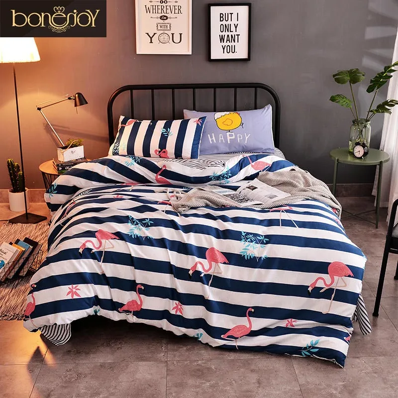 Buy Bonenjoy Flamingos Bedding Set Queen Size Quilt
