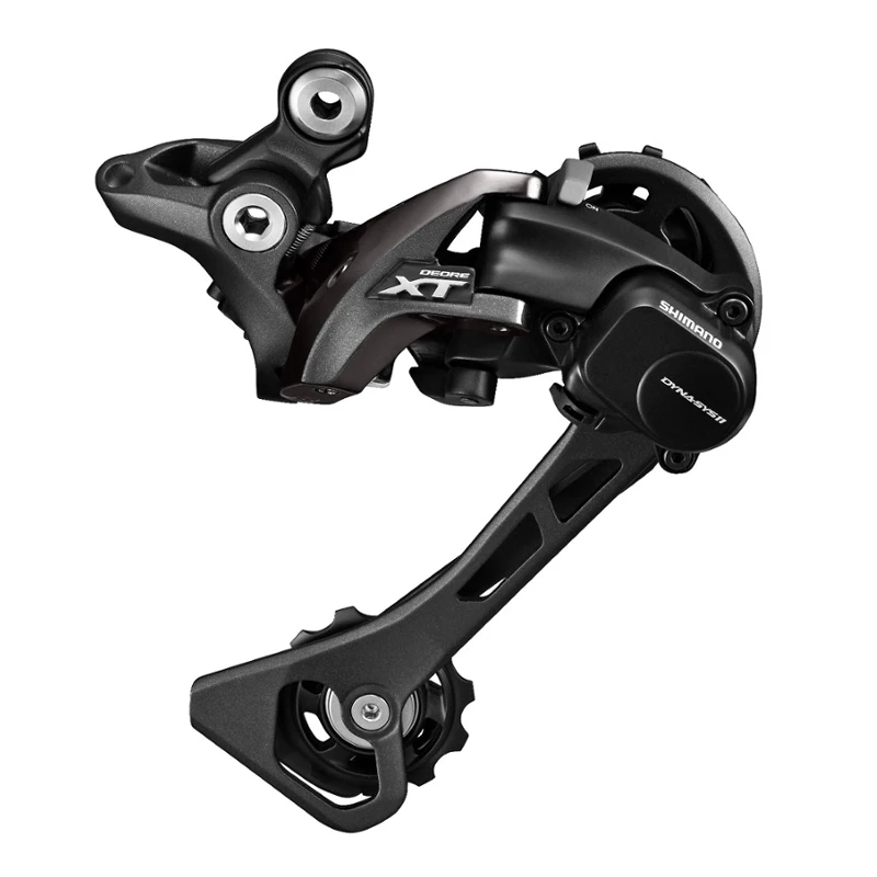 

SHIMANO DEORE XT RD M8000 Long & Middle Cage 11S Speed Rear Derailleur Shadow + / Locking Button