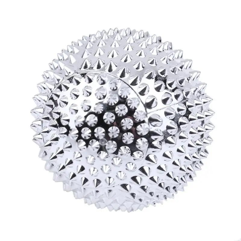 2pcs Gold Silver Hand Palm Acupuncture Ball Pain Relief Massage Stimulation Needle Massage Ball 2pcs Gold Silver Hand Palm Acupuncture Ball Pain Relief Massage Stimulation Needle Massage Ball