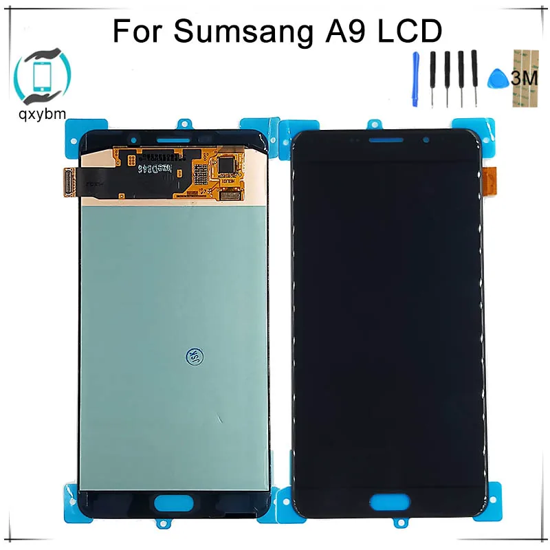 

6.0 Inch Super OLED Display for SAMSUNG for Galaxy A9 A9000 LCD Screen Touch Digitizer Assembly A900 A900F Replacement Parts